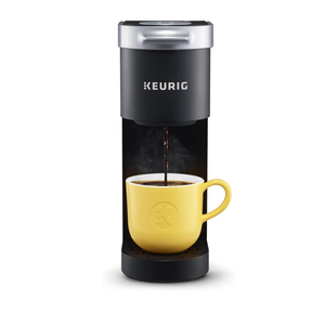 Keurig KMini Single Serve KCup Pod Coffee Maker, 6 to 12oz Brew size, with Cord Storage, Perfect for Small Spaces, Black