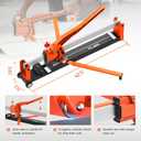 24 Inch Manual Tile Cutter with Dust-Sealed Roller