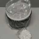 EastFlame Tabletop Pillar Hurricane Candleholder with Decorative Stones - Suitable for Dia 3" and Below Pillar Candles and Scented Candles, Gift for Lovers' Gathering, Home Decor, Parties & Weddings