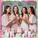 Jingmore 100 Pack a Tini Bit Older Martini Birthday Party Cups Bulk 9 oz Martini Disposable Paper Cups for Holiday Bar Birthday Party Decorations Supplies