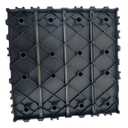 60 sq. ft Plastic Interlocking Deck Tiles,60 PCS Patio Deck Tiles,12"x12" Waterproof Outdoor Flooring All Weather Use, Patio Floor Decking Tiles for Porch Poolside Balcony Backyard
