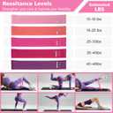 Ideal Swan Large Pilates Ring Essentials Kit for Women, Home Workout Equipment Set with 9.8 Ball, Resistance Bands, Accessories, Pink Pilates Set for Legs Arms and Thighs13 PCS