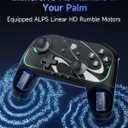 EasySMX S10 Elite Wireless Controller for Switch 2 with One-Key Wake-Up, Hall Effect Anti-Drift Joysticks, Programmable Buttons, HD Rumble, Motion Control and NFC, Multi-platform Controllers
