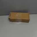 HOME EDIT 5 Pack 4 inch Brushed Nickel&Gold Cabinet Handles Square Zinc-Alloy Pulls for Kitchen Dresser Closet and Bathroom Cabinets Hardware