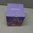 POCOCO Galaxy Star Projector for Bedroom with Replaceable Optical Film Discs, Home Planetarium Night Light Projector with High-Definition Soft Light for Relax, Study, and Meditate, Stress Relief Gifts (White)