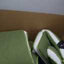 Japanese Floor Mattress, 4" Japanese Futon Mattress, Foldable & Portable Shiki Futon (shikibuton), Roll Up Thicken Sleeping Tatami Mat Sleeping Pad for Camping (Green, 39 x 80) (Twin(39"x80"))