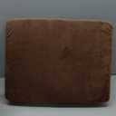 Shinnwa Lumbar Support Pillow for Recliner, Ultra-Soft Foam Back Support Pillow and Egg Crate Foam Seat Cushion 2-in-1 for Couch, Office Chair, for Back Pain Relief, Brown