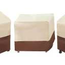 Loriano Patio Furniture Covers Set, 3 Piece Outdoor Furniture Cover Waterproof, 600D Heavy Duty Lawn Furniture Covers Set