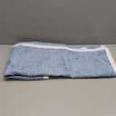 Fun Fuzzy Couch Covers for Sofa,Simple Striped Chenille Anti-Scratch Couch Cover,Chenille Sofa Covers Washable for Sectional Sofa,Blue-35"x35"