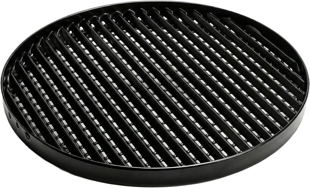 15 1/4" Porcelain Steel Cooking Grate Replacement Parts for Charbroil The Big Easy TRU-Infrared Smoker Roaster & Grill Model 14101550 14101550-A1/ A2 / A3 / A4, 29104315