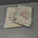 2 x AYGE Canvas Tote Bags & Cosmetic Bag, Christmas Gifts for Women, Travel Beach Bag Reusable Grocery Shopping Bag Makeup Bag