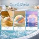 2026 New Bath Bombs for Kids with Surprise Inside, 12 Pack Kids Bath Bombs with Toys Inside Gift Set, Kid Bubble Bath Fizzy for Girls Boys & Toddlers with Bath Toys