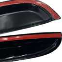 4 x Tacoma Rain Guards for 2016-2023 Double Cab/Crew Cab - 4pcs Side Window Visor Deflectors