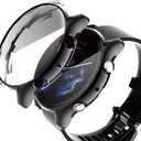 ECSEM Case Compatible with Amazfit GTR 3/GTR 3 Pro Screen Protector,Full Cover Protective Case TPU Plated Bumper Protector Case All-Around Shell for Amazfit GTR 3/GTR 3 Pro Smartwatch Accessory