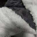 Grey Heated Blanket, Product Size: 50*60 in (127 cm * 152 cm) 100% Polyester