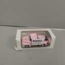 Hooqict Pink Valentines Day Mini Metal Truck with Flower Basket Romantic Love Heart Truck for Valentine's Day Gifts Party Decorations Kitchen Farmhouse Tiered Tray Decor