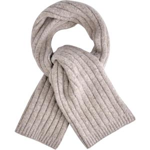 MissShorthair Womens Scarf Large Chunky Knit Warm Scarfs Cashmere Feel Scarves for Women and Men Cold Weather (Beige)