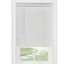Achim GII Morningstar Indoor Cordless Vinyl Light Filtering Window Mini Blind, Pearl White, 38" W x 64" L