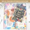 bloom daily planners New Undated Academic Year Teacher Planner & Calendar - 7 Period Lesson Plan Organizer Book with New Frosted Cover (9" x 11") - Learn with Joy