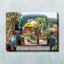 DI SA 16×24 vintage truck canvas art