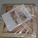 5 Pack Hay Bales Cardboard Boxes Set, Western Cowboy Party Decorations, Pirate Party Decorations, Western Wooden Grain Boxes, Fake Hay Photo Booth Props Straw Boxes for Fall Harvest Halloween