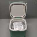 Skincare Fridge - Mini Fridge Cooler and Warmer 2-in-1 for Refrigerating Makeup Green