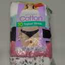 Hanes Women's Bikini Underwear Pack, Classic Cotton Bikini Panties, 10-Pack (Colors May Vary), L