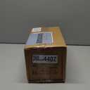 Macarrie 10 Pack Small Lamp Shade Barrel Fabric Lampshade Cover Clip on Table Floor Lamp Wall 3" x 6" x 5" Rustic Beige Linen Eyes Protected Appearance(Black and Gold)