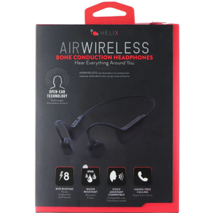 Helix Air Wireless Bone Conduction Headphones IPX5 Water Resistant