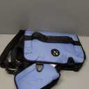 COODEO Dog Carry Sling, Emergency Backpack Pet Legs Support & Rehabilitation Dog Lift Harness for Nail Trimming, Dog Carrier for Senior Dogs Joint Injuries, Arthritis, Up and Down Stairs (L, Blue)