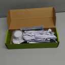 AIBOO Color Changing Christmas Xmas Decor Under Cabinet LED Lighting IR Remote Control Multi Color Puck Lights for Kitchen Shelf Counter Furniture Holiday Lighting 6 Lights 18W RGBW RGB + White