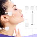 Face Lift Tape, 90Pcs Ultra-thin Invisible Face Tape with Lifting Ropes Elastic,Tightening Skin and Hiding Facial and Neck Wrinkles Lifting Saggy Skin
