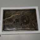 Marble Bathroom Vanity Tray, Natural Marble Home Kitchen Bathroom Table Tray, Stone Decorative Countertop Serving Trays for Coffee Perfume Jewelry Makeup (1, Dark Brown, 12 * 8 * 0.8)