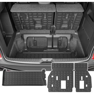 powoq 7&8 Seats Cargo Mat Compatible with 2021-2026 Toyota Sienna