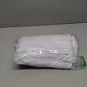 BGment Short Blackout Curtains 40 Inch Length for Small Window, 100% Blackout Thermal Insulated Full Room Darkening Rod Pocket Back Tab Curtains for Bedroom Kitchen, 2 Panels, 42 x 40 Inch, Pure White