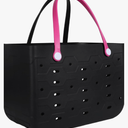 X-Large Rubber Beach Bag for Men & Women, Large Capacity Travel Tote Bag for the Beach Boat Pool