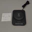 Sourdough Starter Warmer Mat - 24H Timer - Precise 1F Thermostat Control (70-100F) - Smart Memory Warming On/Off - Fits Jars Up to 40oz - Perfect for Home Baking (Black)