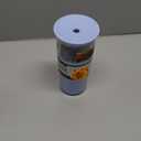 REDUCE Aspen 20 oz Vacuum Insulated Glass Tumbler with Lid & Extra Wide Straw - Keeps Drinks Cold for 12 Hrs - Ideal for Iced Coffee, Smoothies & Boba - Dishwasher Safe, Soft Base - Glacier