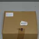 Tatuo 2 Pcs Cable Organizer Box with Wire Ties, Plastic Cord Storage Box with Lid, Electronics Organizer for Home Office Desk Organizers and Accessories (Clear)