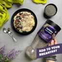 Farmley Chia Seeds | 2.20 lbs, 35.26 oz | Premium Raw Chia Seeds, Natural Whole Raw Black Superfood, Plant Based Protein, Chia Seed with High Source of Fiber Including Omega 3, Vegan (Pack of 1) (EXP 01/15/26)