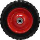Shepherd 9594 Semi Pneumatic Sawtooth Tread Replacement Wheels (8-inch, Ball Bearings)