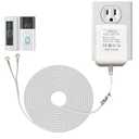 26FT Charging Cable18V500mA Doorbell Power Adapter for Video Doorbells, Ring Video Doorbell Pro and Ring Video Doorbell 2, Transformer Compatible with Zmodo Smart Doorbell and Nest Hello Doorbell