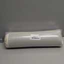 Eiury Toddler Booster Seat Dining Table Kitchen Chair, Waterproof Anti-Scratch PU Cushion, Non-Slip Bottom, Adjustable Buckle Straps, Easy Clean Portable Seat Cushion (Grey+White)