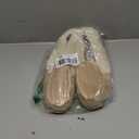 Dearfoams Women's Ryland Cabin Moc DESIGNER'S CHOICE, Sand, 7-8