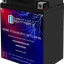 Mighty Max Battery YTX14AHL -12 Volt 12 AH, 210 CCA, Rechargeable Maintenance Free SLA AGM Motorcycle Battery