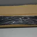 BUILDMART - 36" Linear Slot Diffuser - (2 Slot) Double Slot - Black Decorative Aluminum Air Vent - Heating and Cooling Modern AC Vent Cover for Ceiling, Walls & Floors - Texas Buildmart, Neck: 35 3/8" x 3 1/8" - Face: 36 3/4" x 4 1/2"