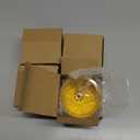 BruinBang 4 Pcs Eid Mubarak Plates with Lids Metal Gold Moon Castle Star Arabesque Ramadan Serving Tray, Food Container for Cookie Candy Pastry Dessert, Ramadan Decorations Table Display Set