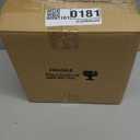 Livejun Glass Storage Jars Vintage Embossed Canisters Food Cereal Storage Containers with Bamboo Lid, Decorative Jars for Kitchen Counter,Pantry,Set 3Piece Glass Jars in 60 oz/40 oz/20 oz (Round)