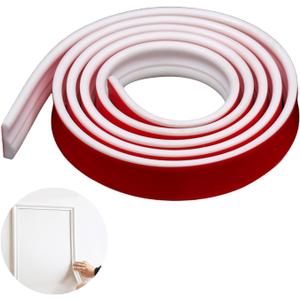 Peel and Stick Wall Panels-1.2"x9.8ft Self-Adhesive Flexible Wall Molding,Mirror Frame Border,Wainscoting Panels for Corner&Edge Protection-Easy Install Wall Decor for Living Room,Bedroom,Kitchen