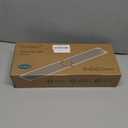 Stone Faucet Mat for Kitchen Sink- 23.6''x 3.9''Diatomite Fast-Drying Faucet Mat, Super Water Absorbing Stone Tray for Sink,Faucet Splash Guard for Bathroom Counter, Gray